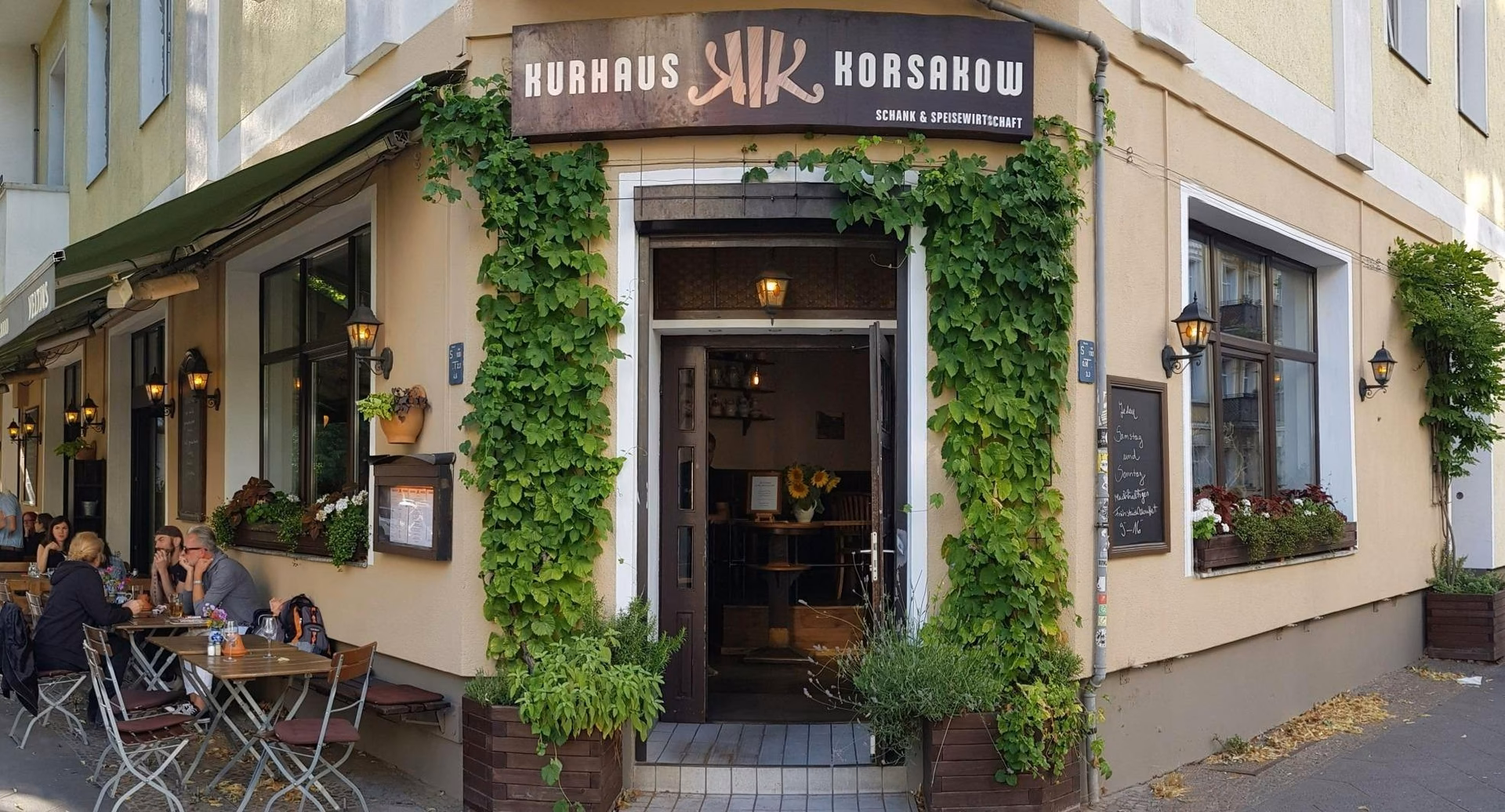 Was serviert ein deutsches Restaurant?