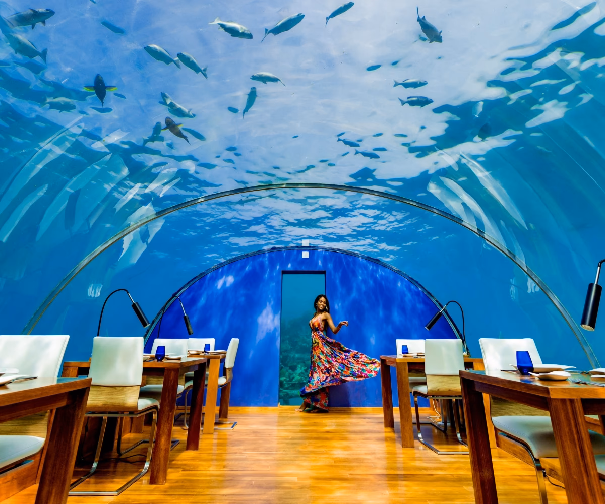 Gibt es das Aquarium-Restaurant in Mission Impossible wirklich?