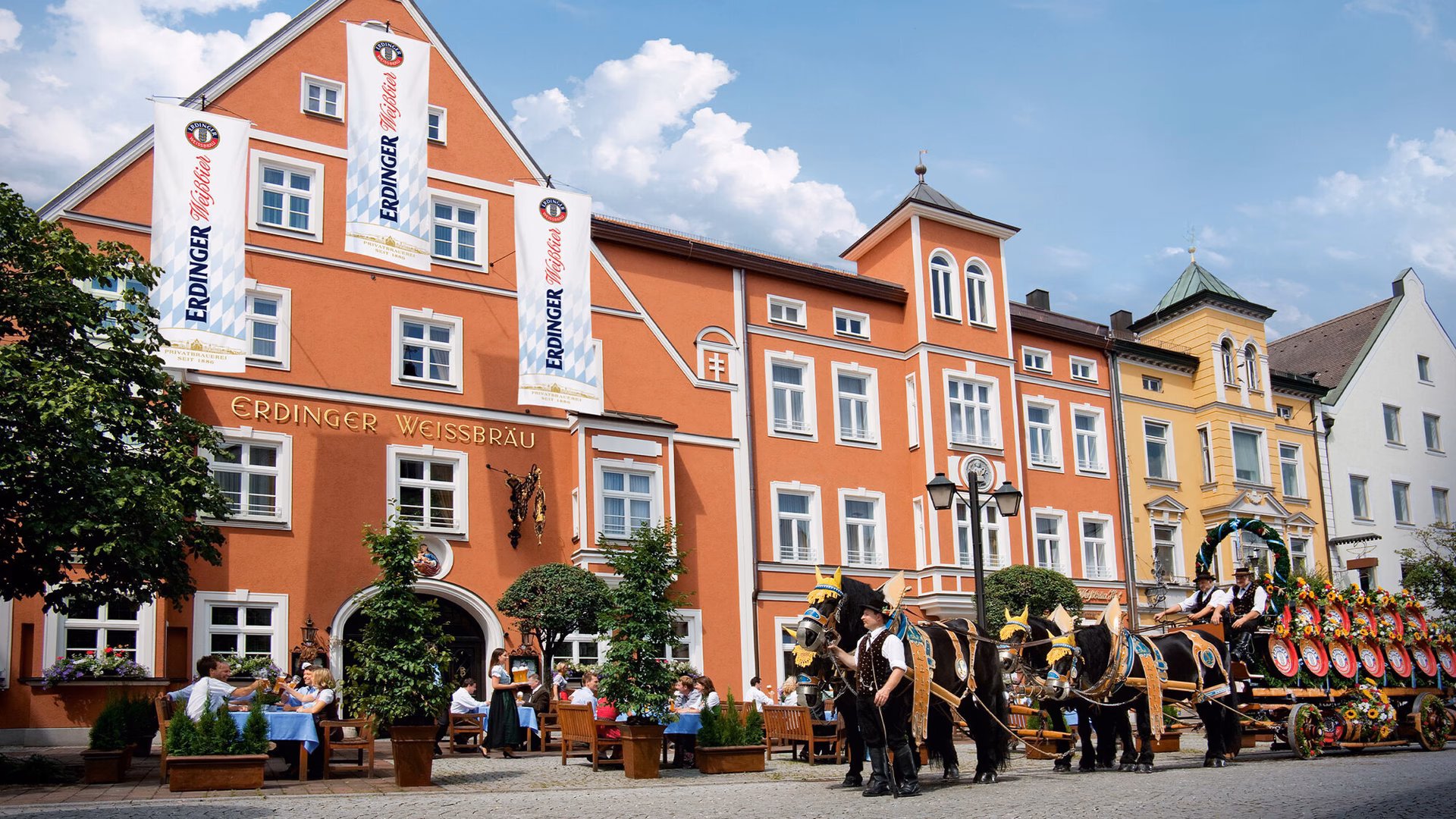 Was gehört alles zu Erdinger?