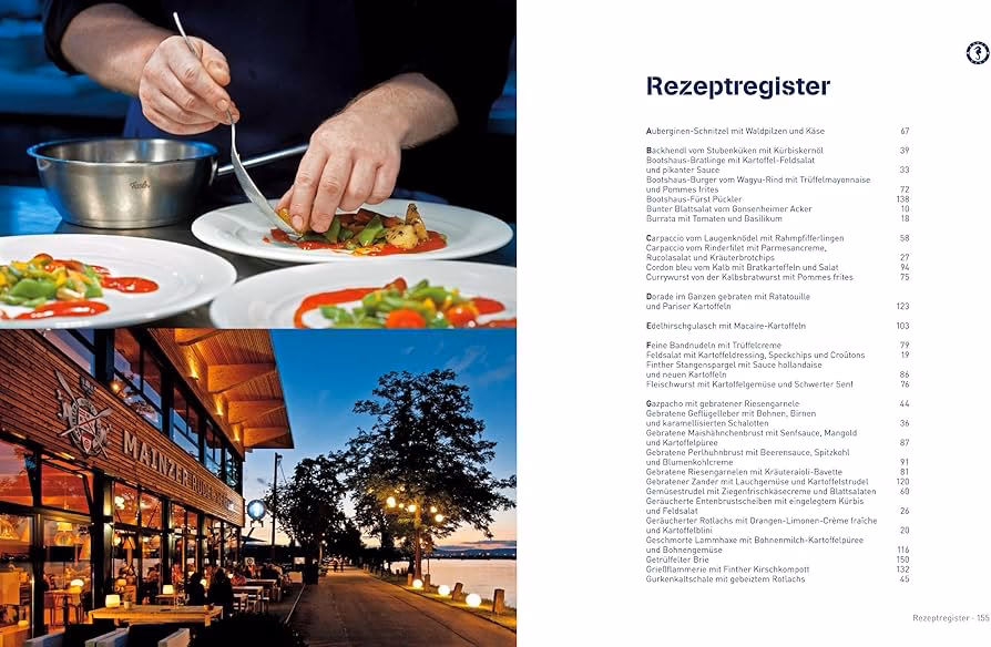 Hat Frank Buchholz ein eigenes Lokal?