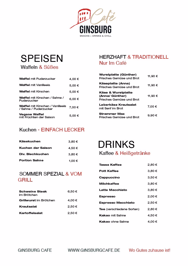 Was kostet ein Gericht im Restaurant?