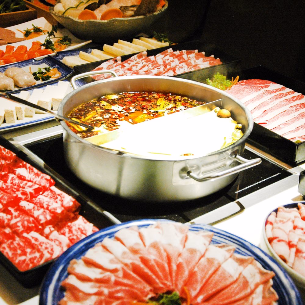 Wo essen die Leute Hot Pots?