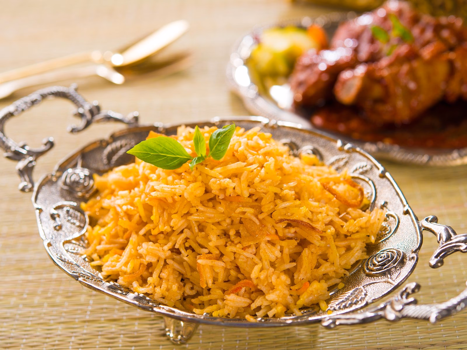 Welchen Reis verwenden indische Restaurants?