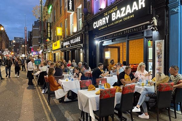 Wie viele indische Restaurants gibt es in London?