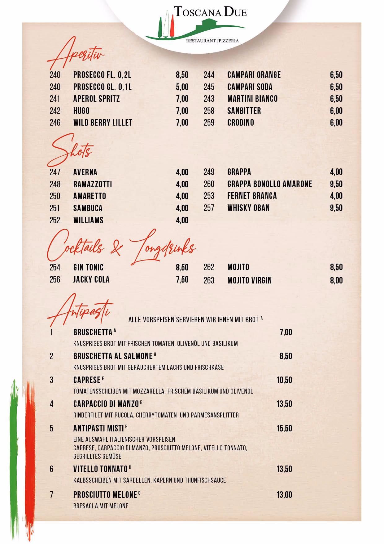 Was gilt als authentisches italienisches Essen?