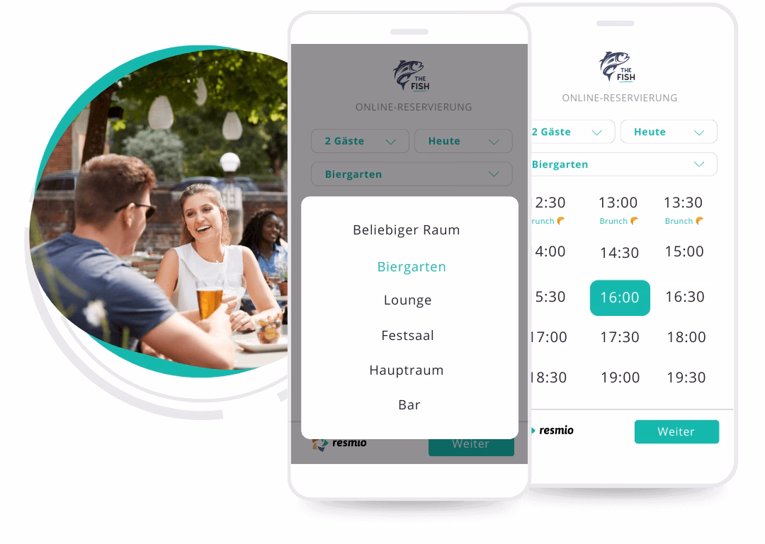 Wie schreibt man eine Reservierung für ein Restaurant?