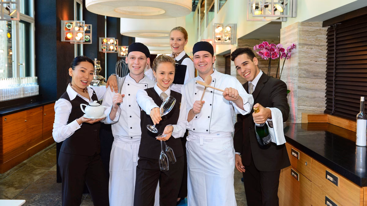 Welche Positionen gibt es im Restaurant?