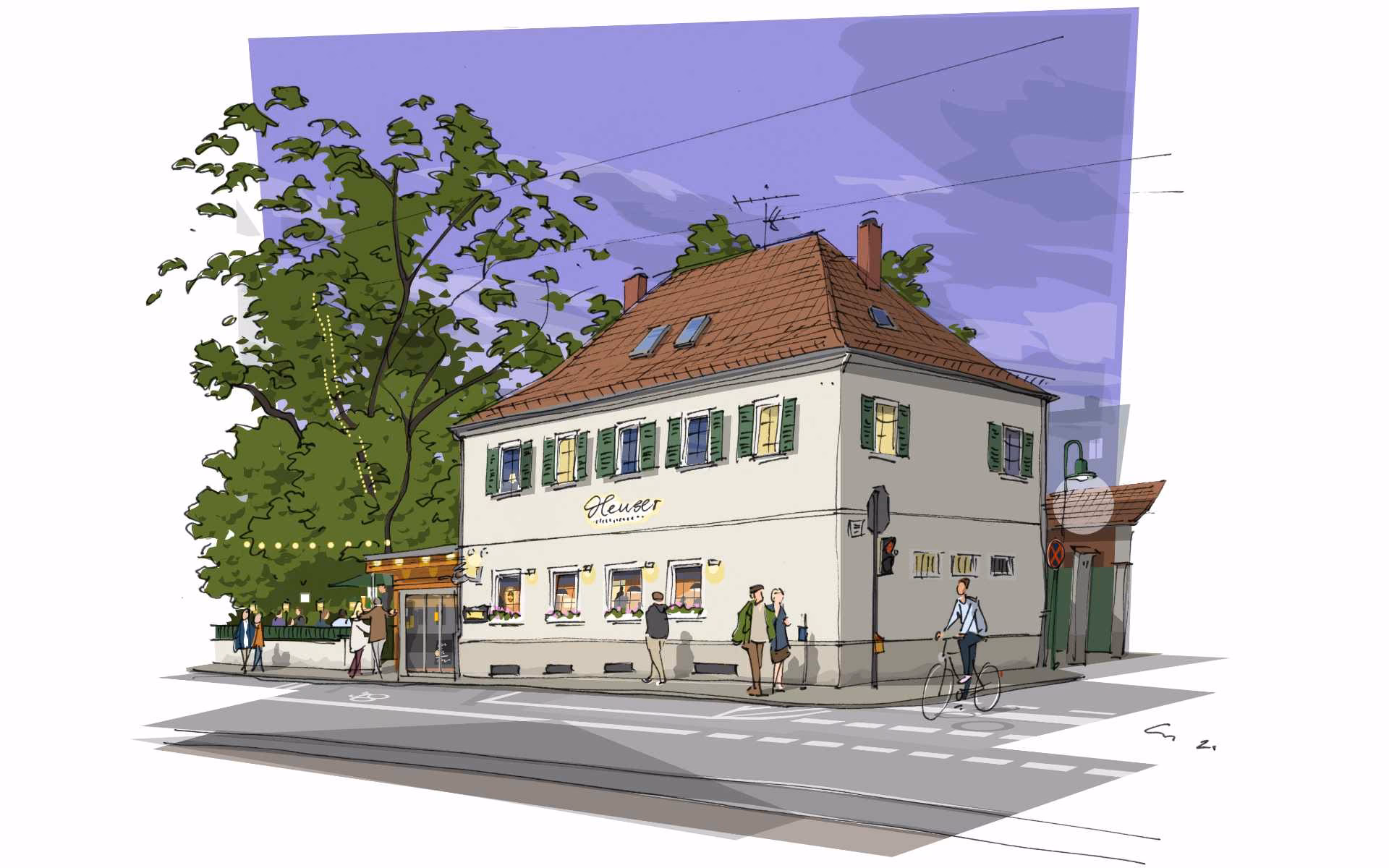 Welches Restaurant ist eingestürzt?