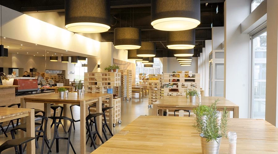 Was gibt es in der Olympiahalle zu essen?