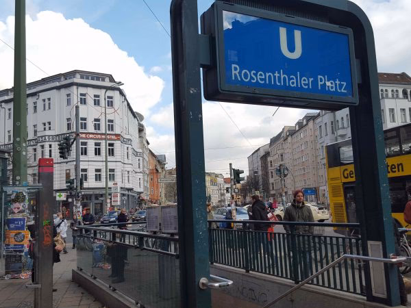 In welchem Viertel ist der Rosenthaler Platz?