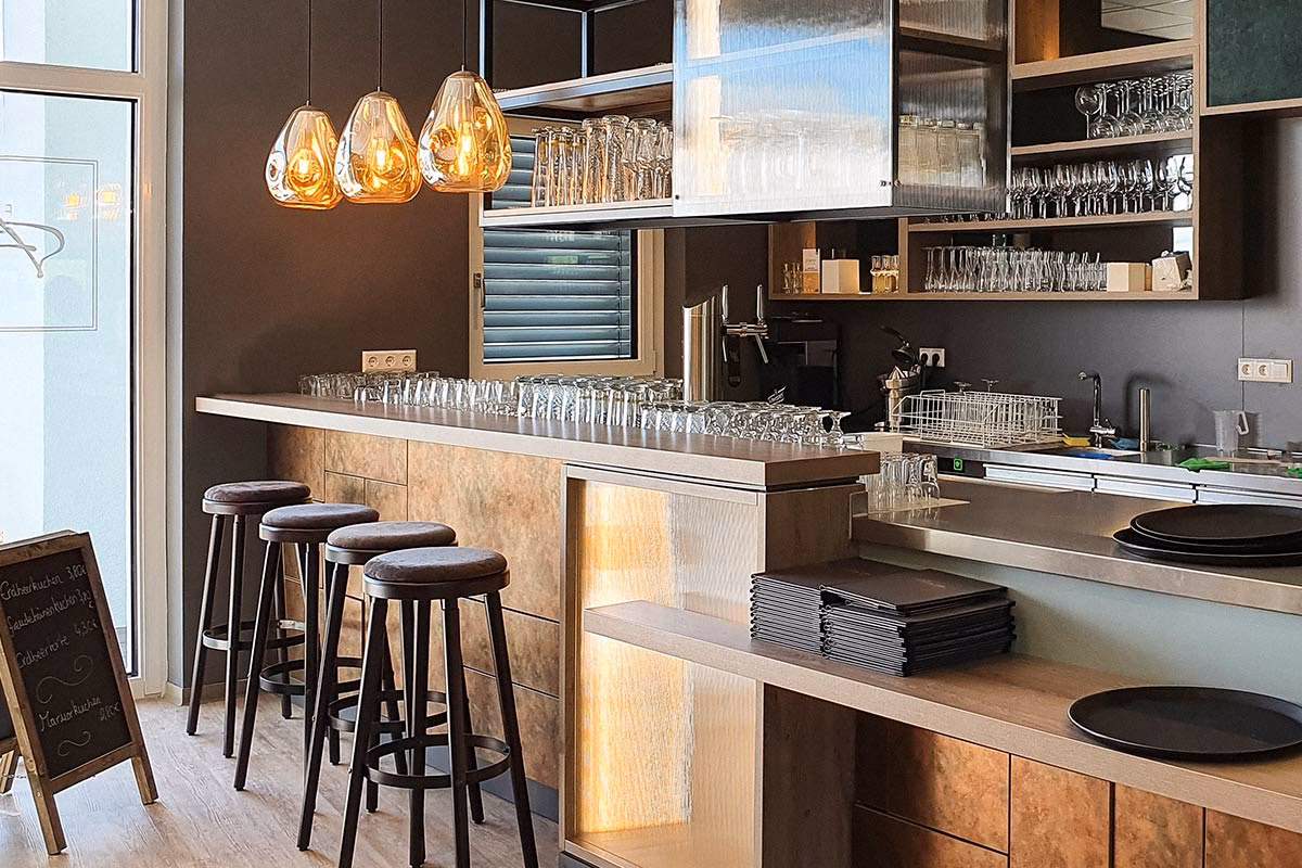 Was ist Theke in Restaurants?