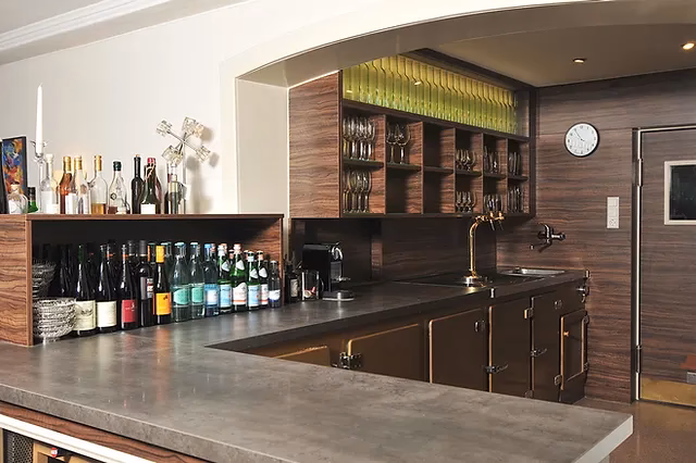 Was ist eine Theke in einem Restaurant?