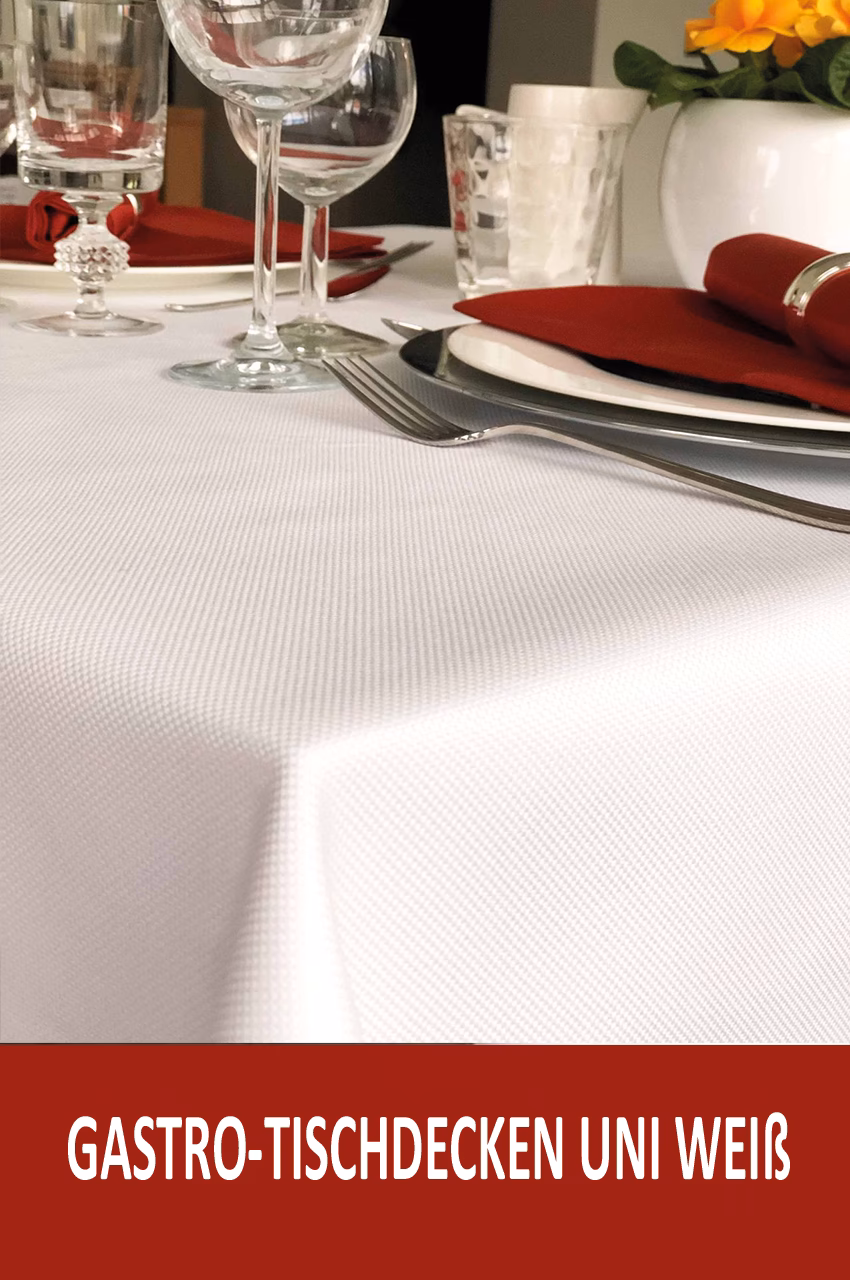 Welche Tischdecken verwenden Restaurants?